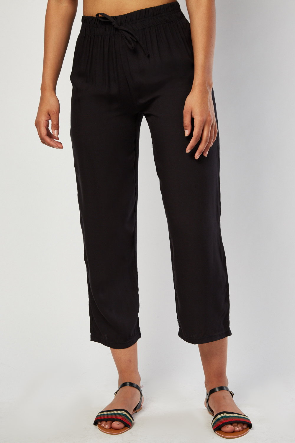 Sheer Crop Length Trousers - Just $7