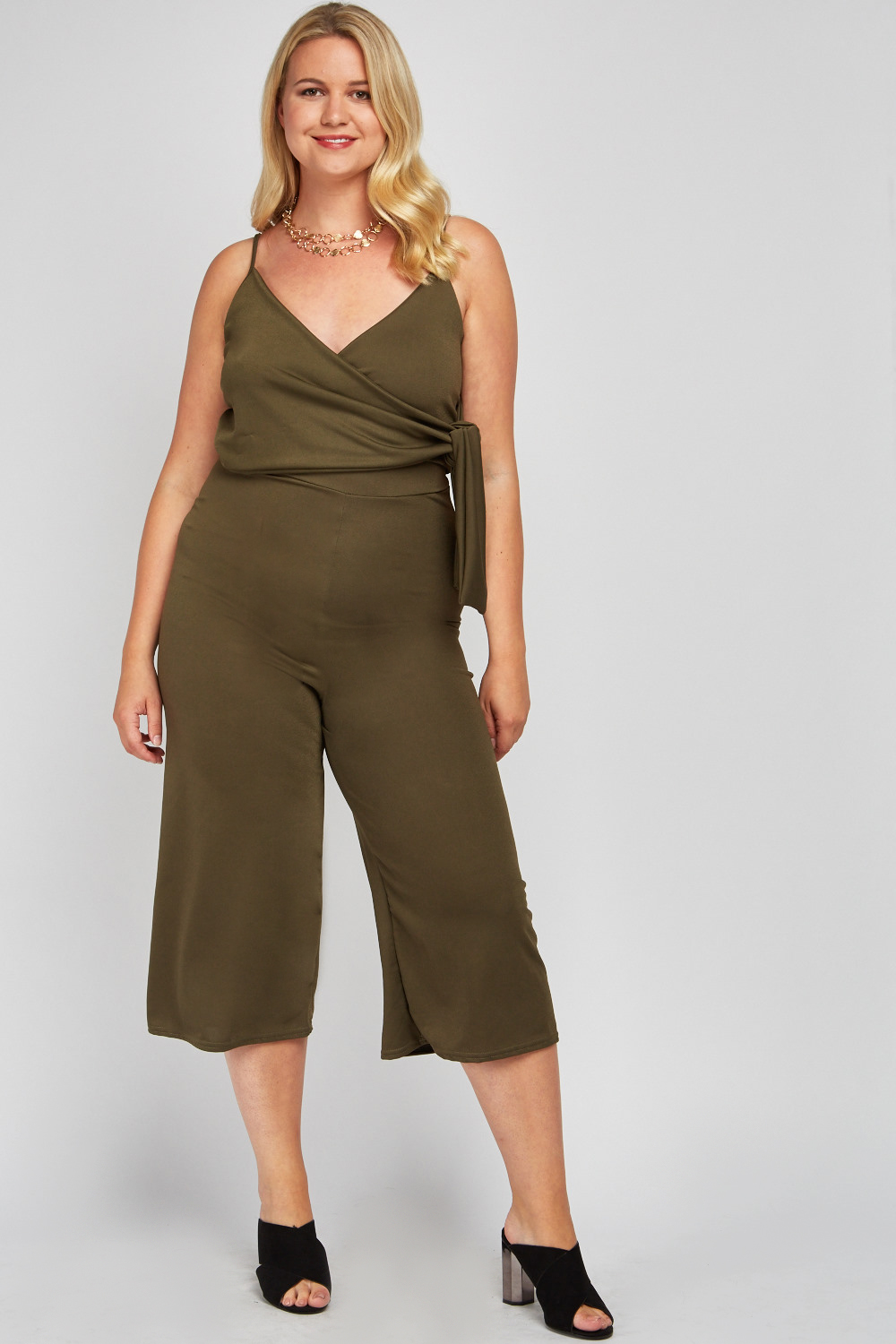 tie up front jumpsuit