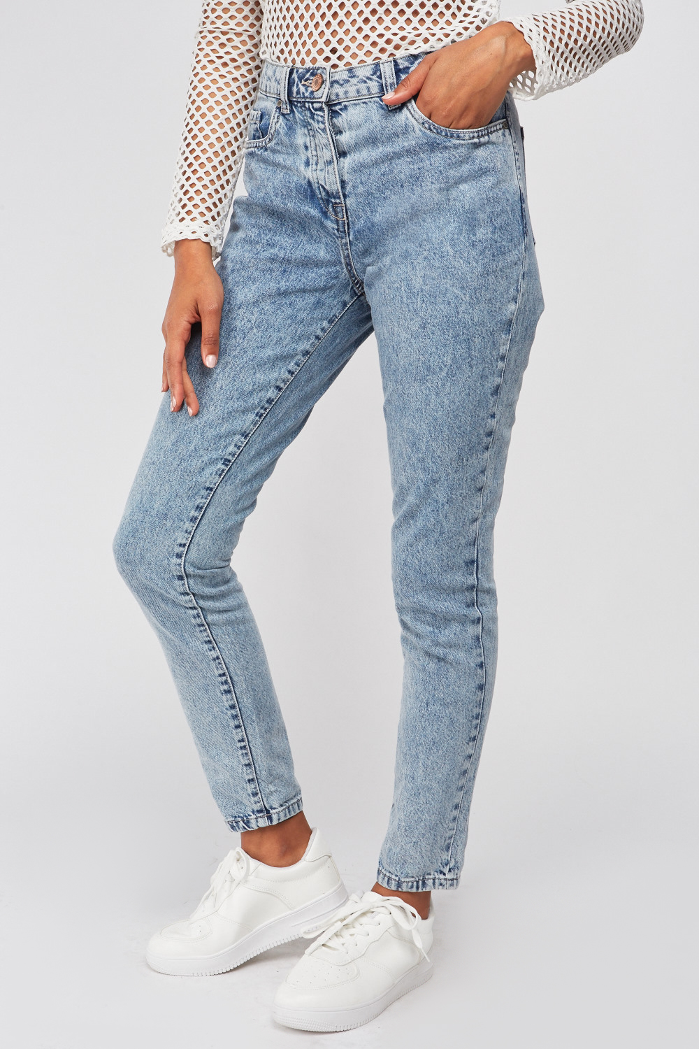 Relaxed Mom Jeans - Just $7