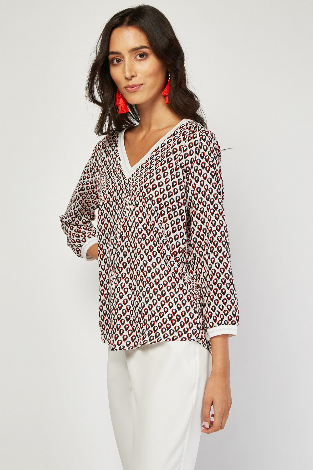 trim blouse