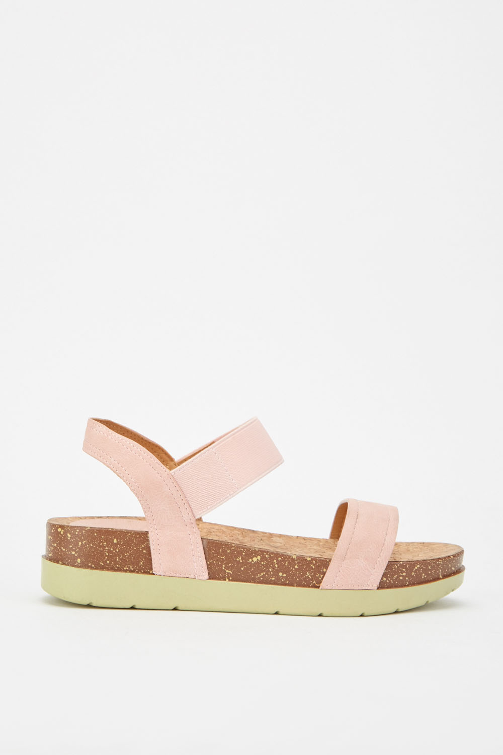Chunky Cork Sole Sandals - Just $7