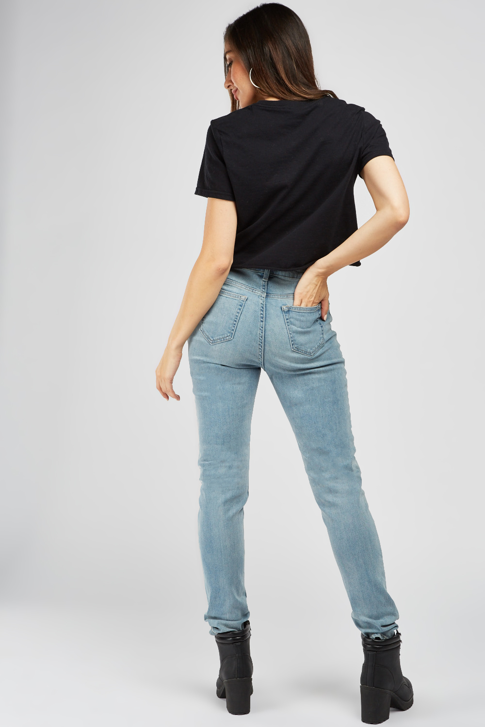 Relaxed Slim Fit Jeans - Just $6