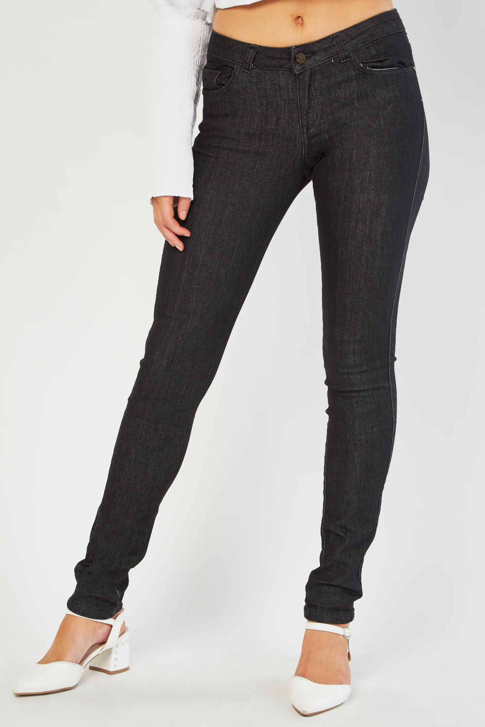 Charcoal Skinny Jeans - Just $7