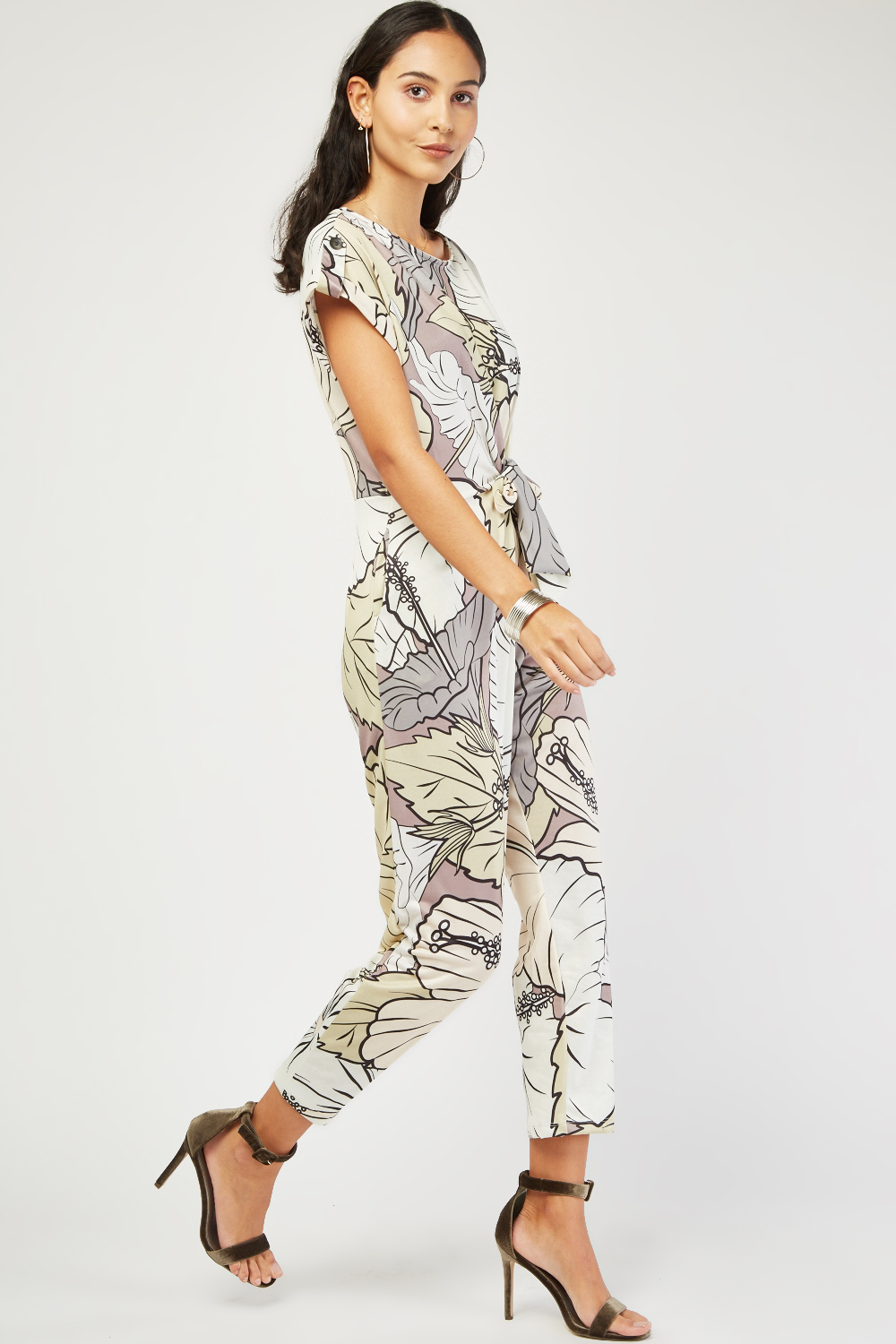 tie up front jumpsuit