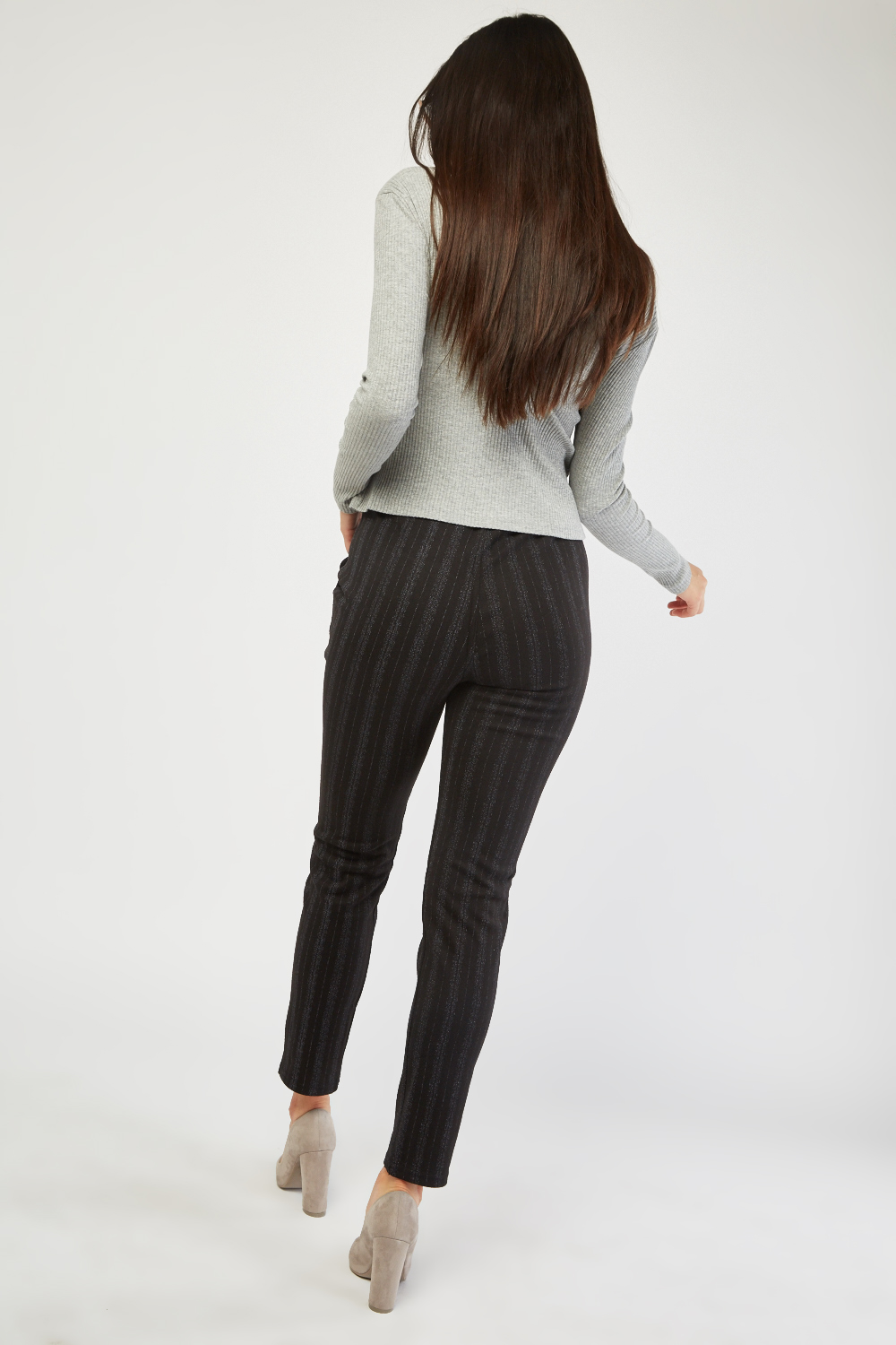 striped trousers womens