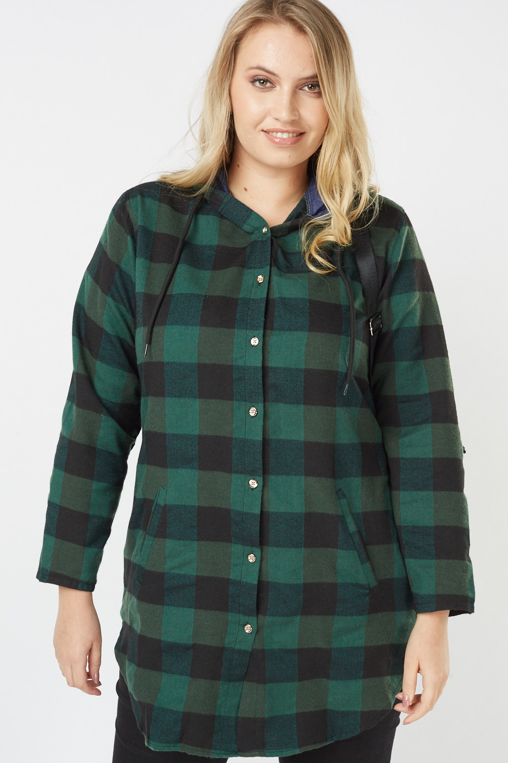 checkered overshirt