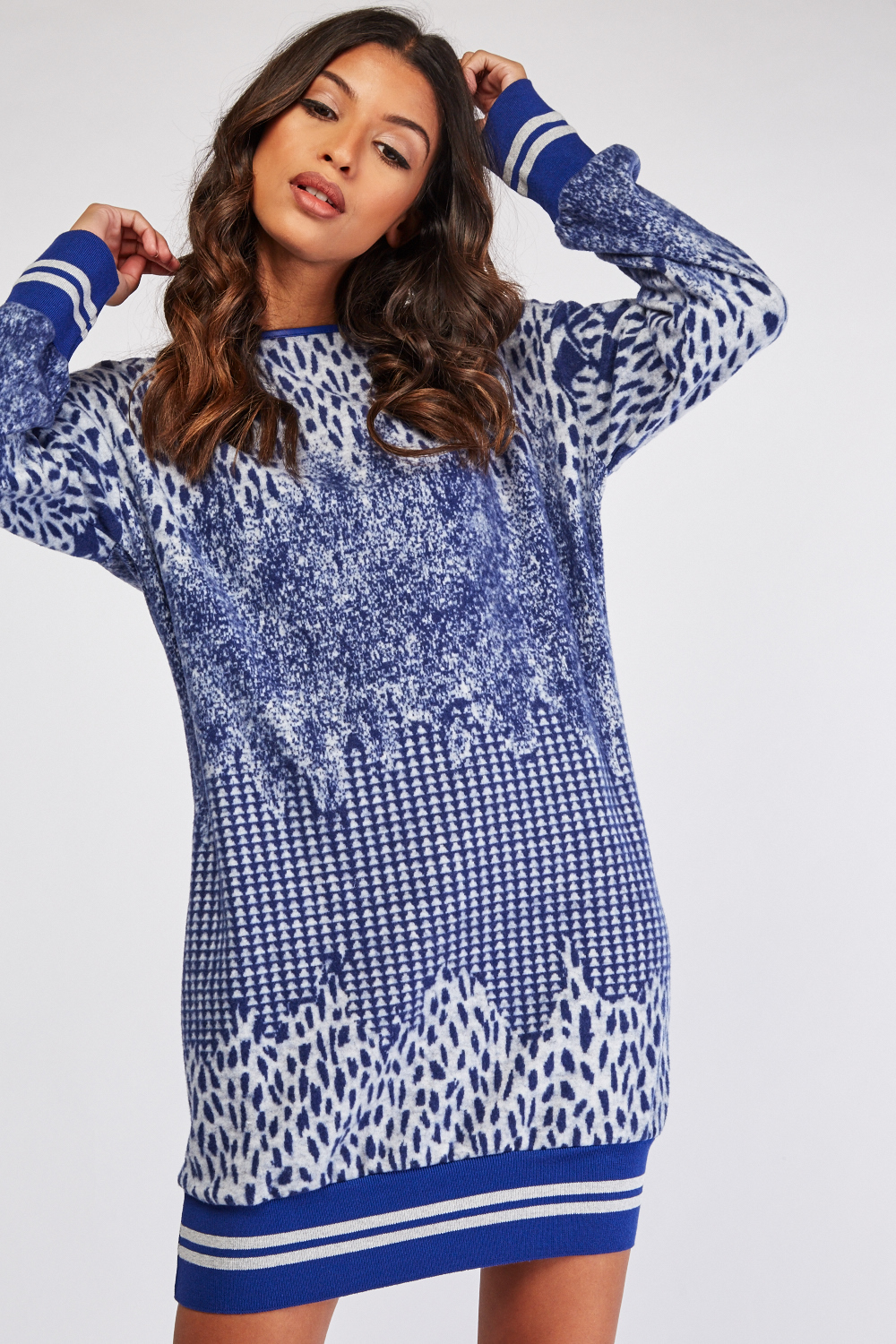 fleece jumper dress