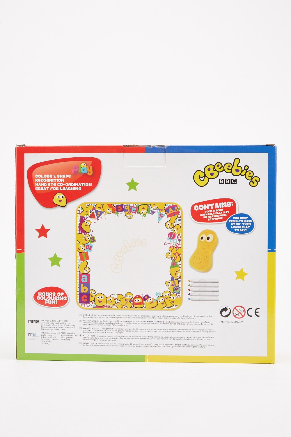 cbeebies washable play mat