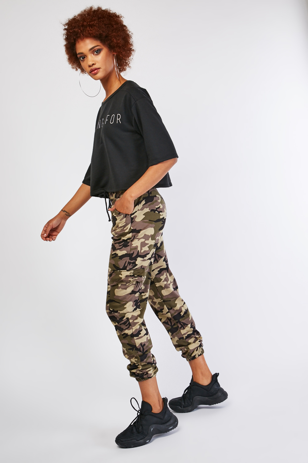 dnmx camouflage joggers