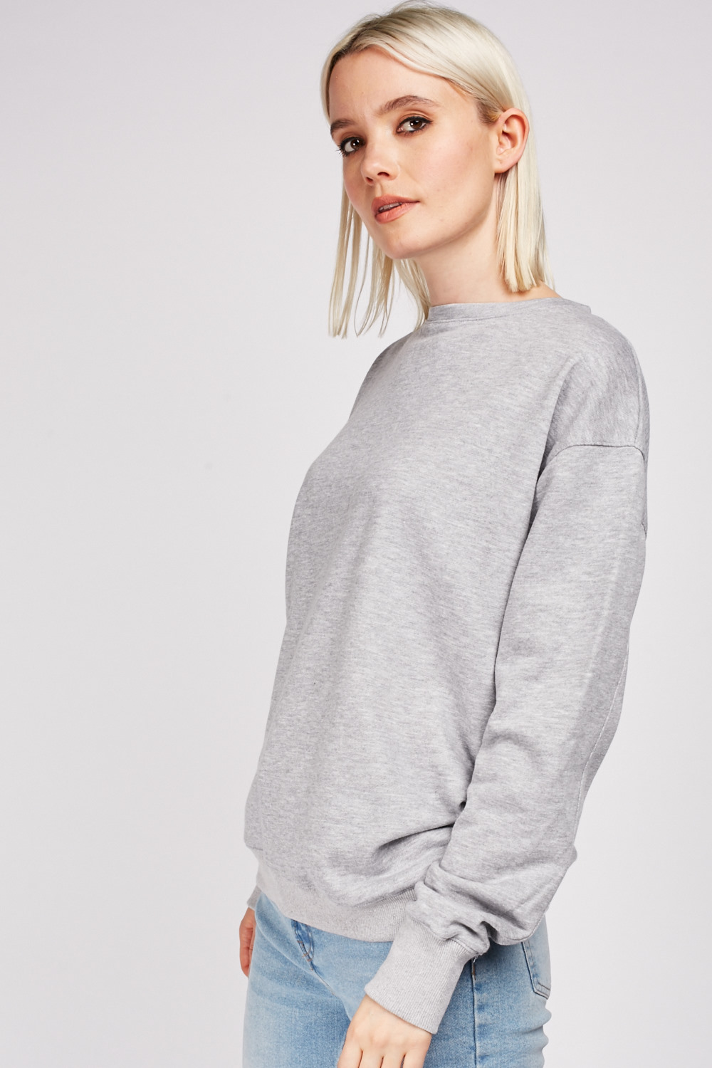 Lace Up Back Sweatshirt - Just $7