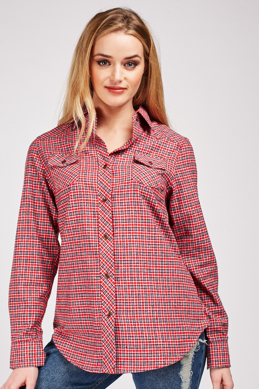 Checkered Casual Shirt - Just $7
