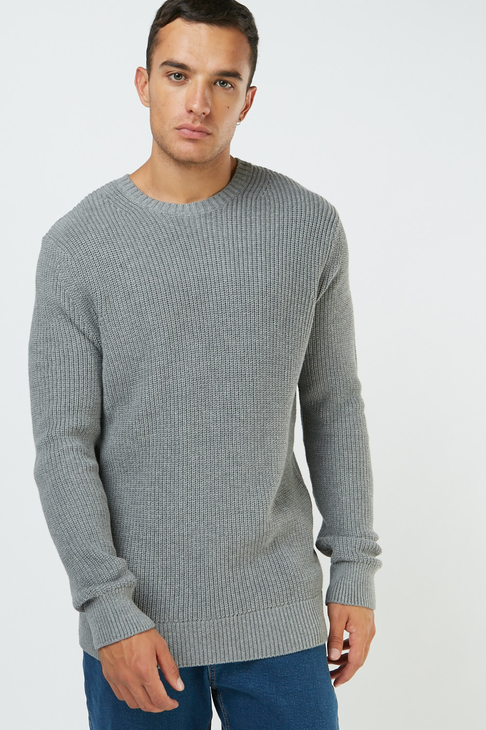 Plain Knitted Jumper - Just $7