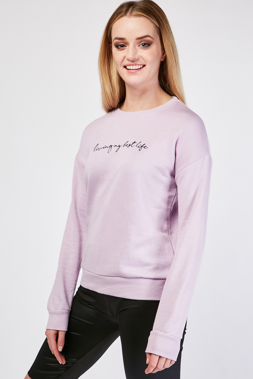 Living My Best Life Sweatshirt - Just $7