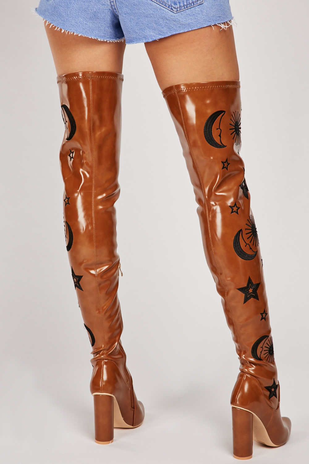 custom made thigh high boots