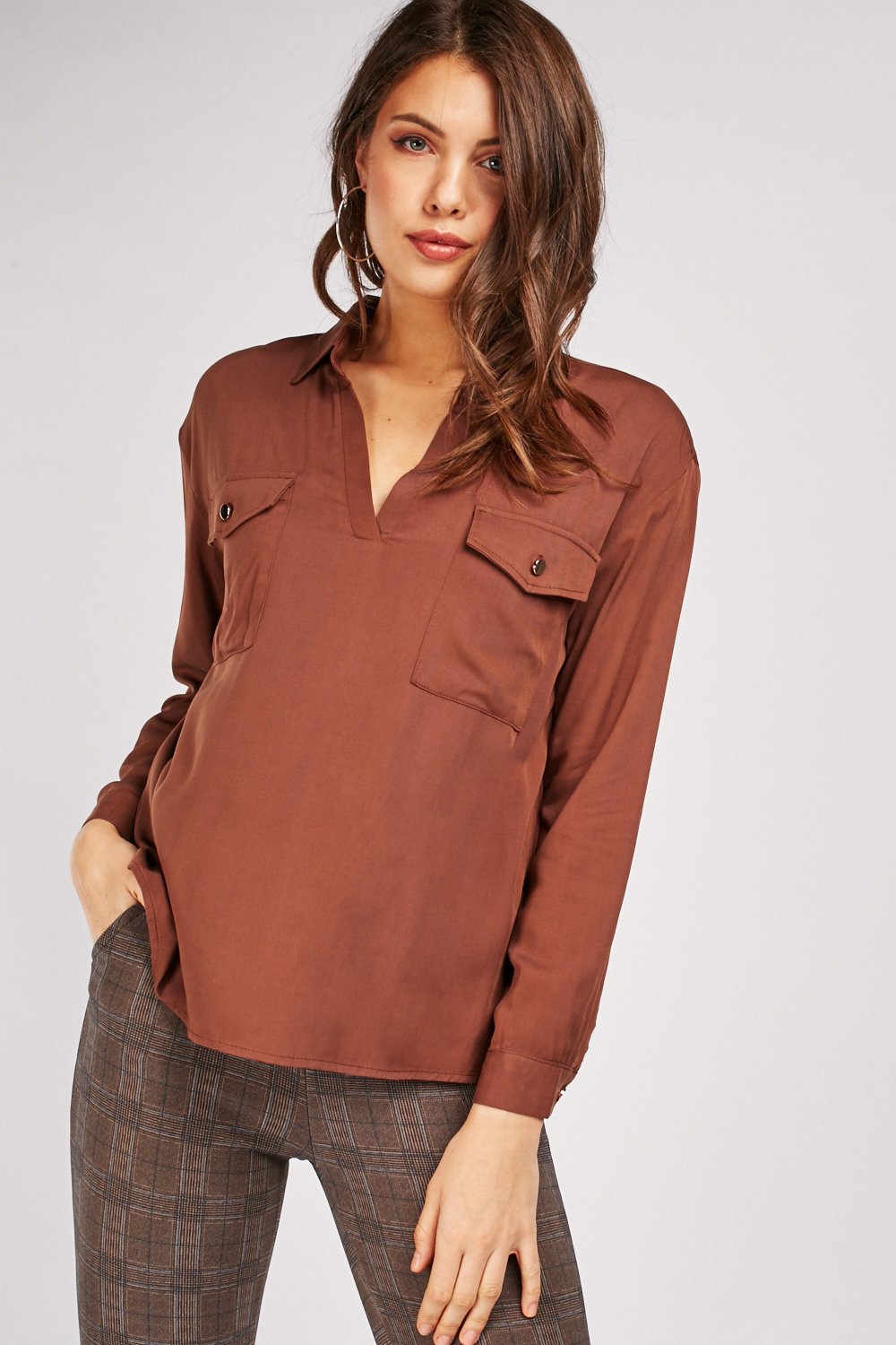 dip hem blouse uk