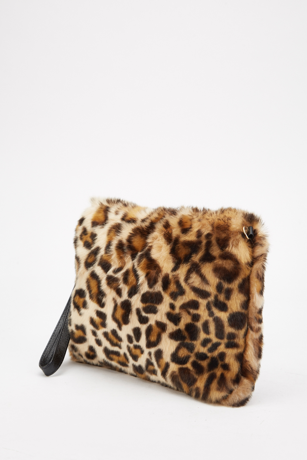 Fluffy Leopard Print Chain Bag - Just $6