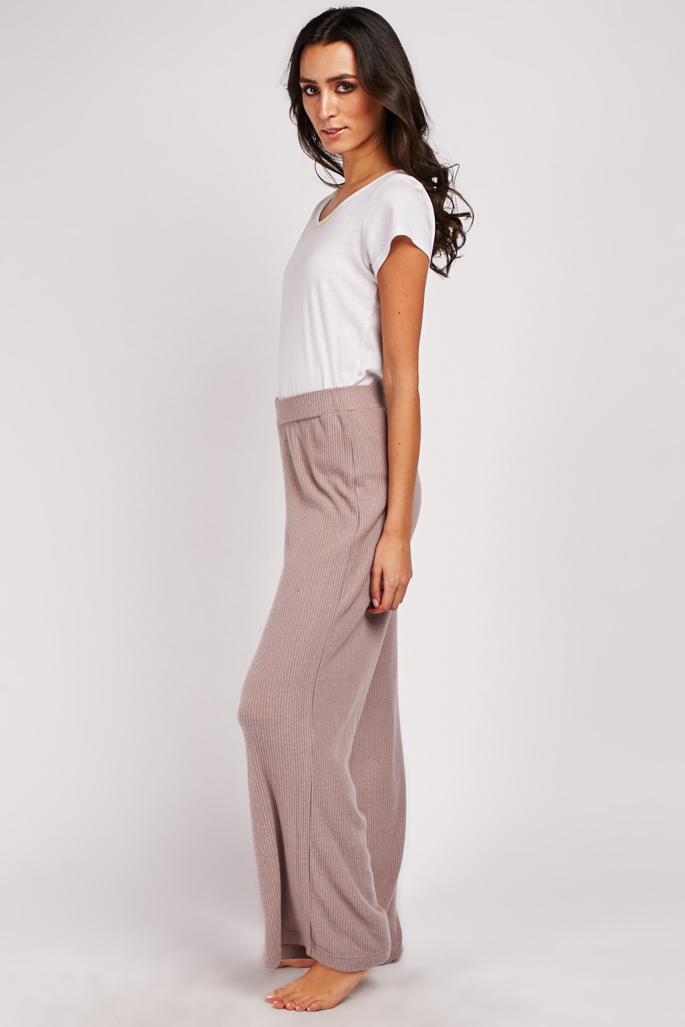 plus size wide leg lounge pants