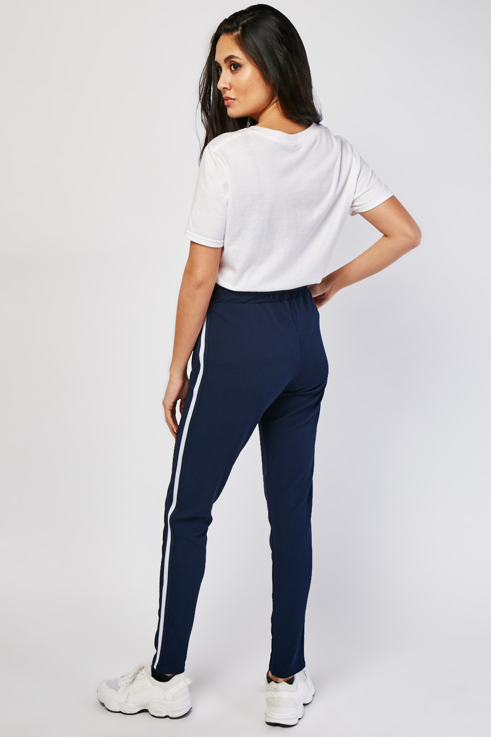 Striped Side Jogger Pants - Just $7
