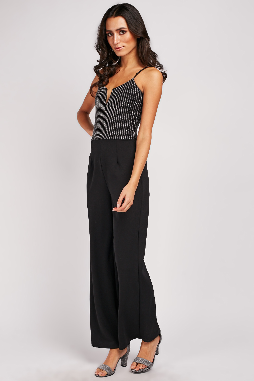 lurex jumpsuit