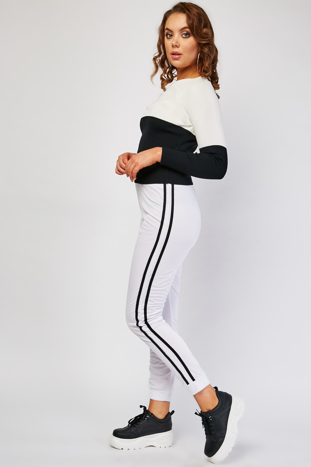 Joggers With Stripe Side - Just $6