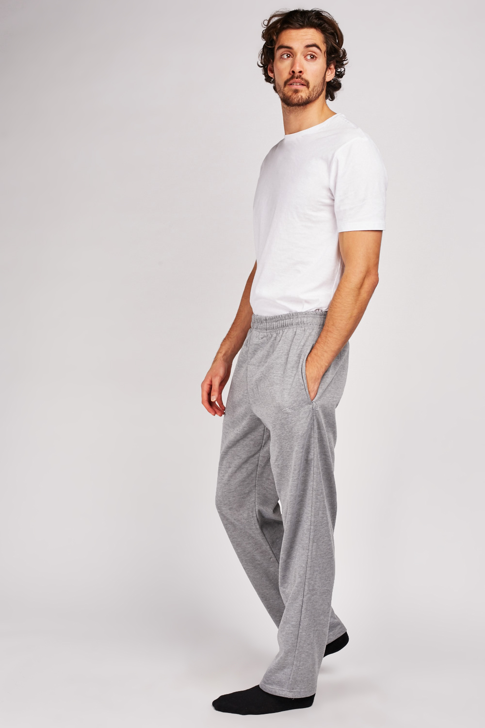 Speckled Grey Jogger Pants - Just $6
