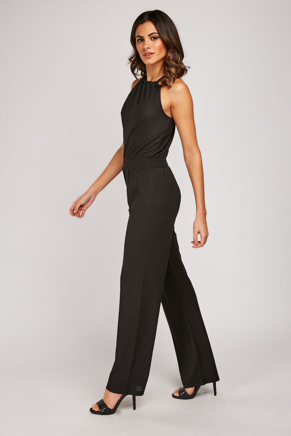 Strappy Wide Leg Jumpsuit - Just $7